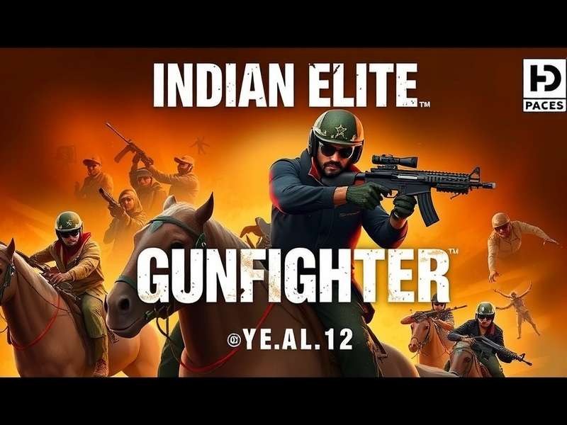 Indian Elite Gunfighter Game Cover
